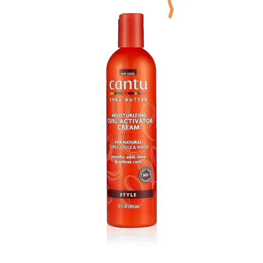 Cantu Shea Butter for Natural Hair Moisturizing Curl Activator Cream, 12 Fl Oz