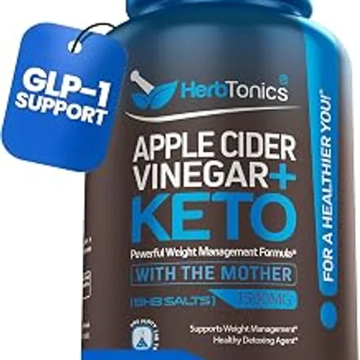 Herbtonics Apple Cider Vinegar + Keto BHB Capsules