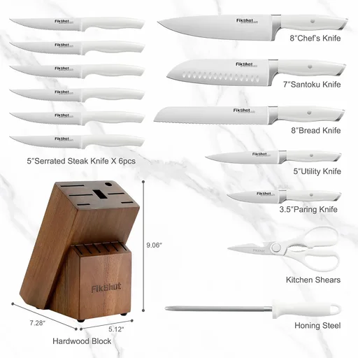 Fikshot 14-Piece Knife Set