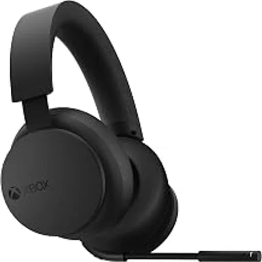 XboxWireless Gaming Headset | Carbon Black | Over Ear Headphones | Spatial Audio with Dolby Atmos | Consoles, PCs, TVs, Mobile, and More
