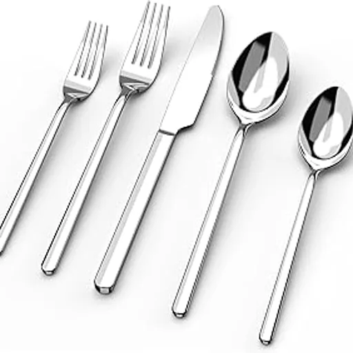 KINGSTONE 40-Piece Silverware Set