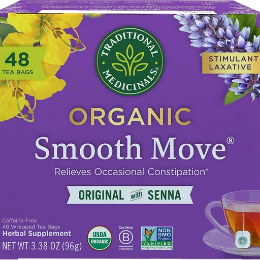 Traditional Medicinals Organic Smooth Move, 48 Tea Bags
