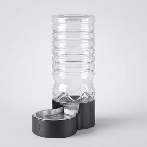 Heouvo 2.5 Gallon Automatic Dog Water Dispenser (9.5L-Black)