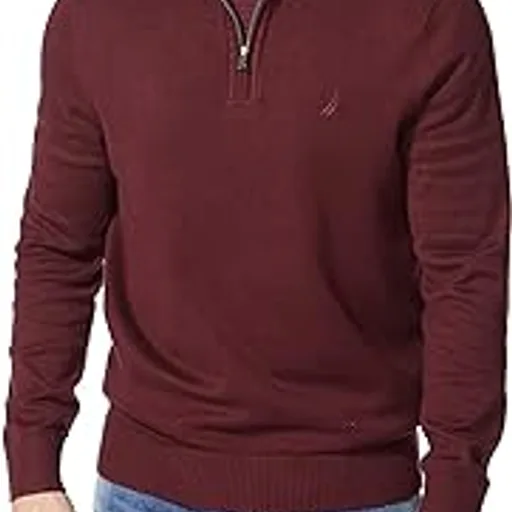 NauticaMen's Quarter-Zip Sweater