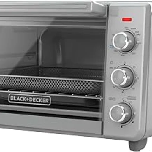 BLACK+DECKER6-Slice Air Fry Toaster Oven, 5-in-1 Countertop Oven