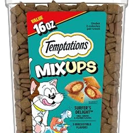 Temptations Cat Treats, Surfer's 16 oz