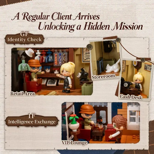 PANTASY Tailor Shop Building Set