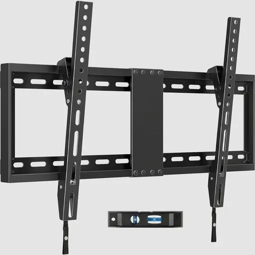 Mounting Dream TV Wall Mount for Most 37-90 Inch TVs, Universal Tilt TV Mount Fit 16", 18", 24" Stud with Loading Capacity 132lbs, Max Vesa 600 x 400mm, Low Profile Flat Wall Mount TV Bracket