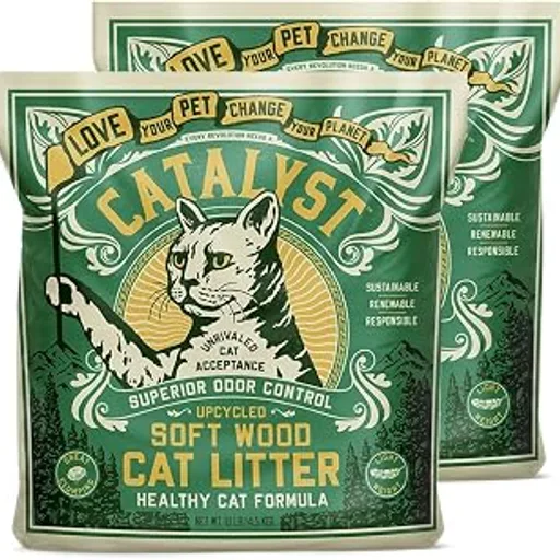CatalystPet Healthy Cat Natural Clumping Wood Cat Litter