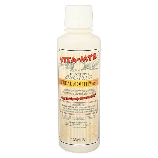 VITA-MYR Zinc-Plus Xtra Herbal Mouthwash (16 Ounce)