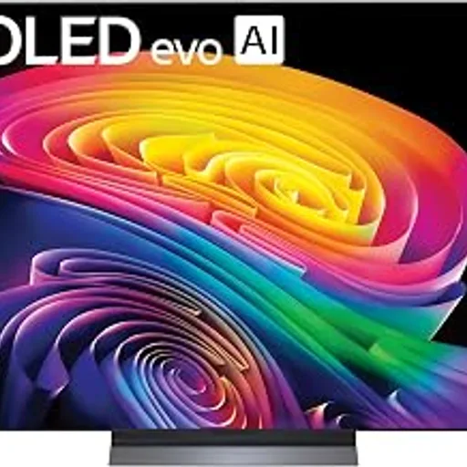 LG65-Inch Class OLED evo AI 4K C6 Series Smart TV w/Dolby Atmos, Dolby Vision, HDR10, AI Super Upscaling 4K, Filmmaker Mode, Wow Orchestra, Compatible with Alex