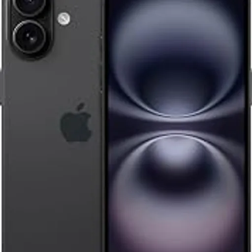 Apple iPhone 16, 128GB, Black - Unlocked (Renewed Premium)