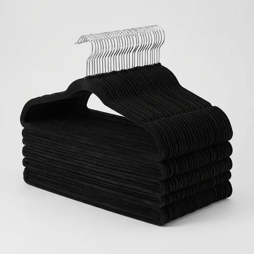 Amazon Basics Slim Velvet Non-Slip Suit Clothes Hangers