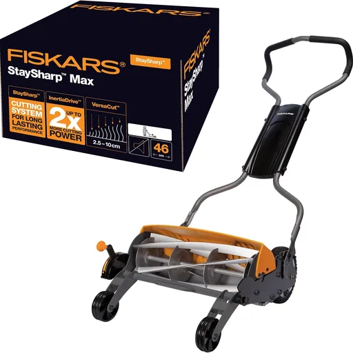 Fiskars StaySharp Max Reel Mower