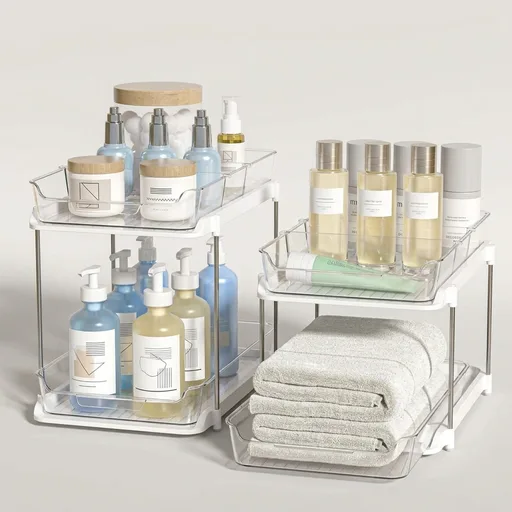 Delamu 2-Tier Multi-Purpose Under Sink Organizer