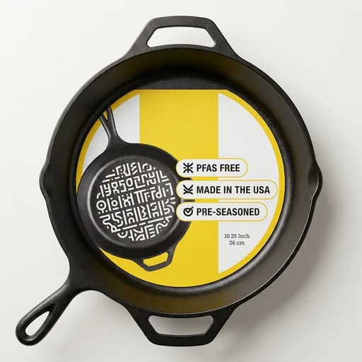 Lodge Pre-Seasoned Cast Iron Skillet