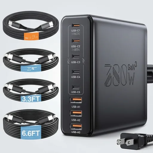 380W USB-C Charging Station