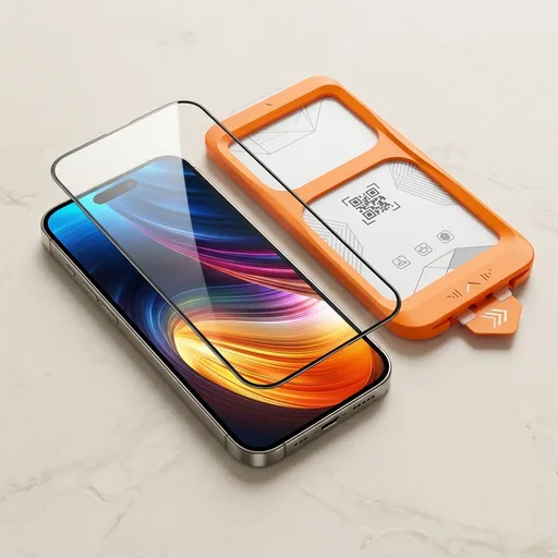 TOCOL for iPhone 15 Pro Screen Protector, [9H Hardness] [Military Grade Shatterproof] HD Tempered Glass for iPhone 15 Pro Full Coverage Screen Protector, Easy Installation, 2 Pack