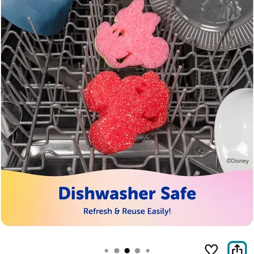 Scrub Daddy Mickey & Minnie Mouse Dish Sponges