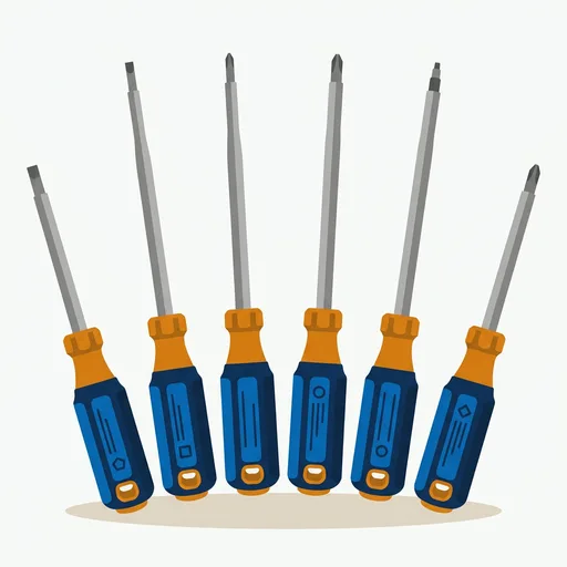 Klein Tools 85076INS 1000V Insulated Screwdriver Set, 6-Piece