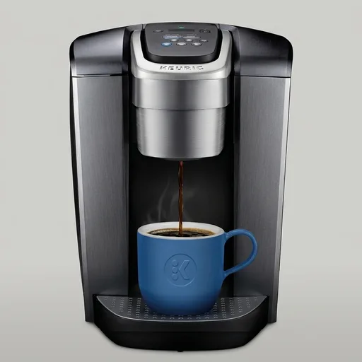 Keurig K-Elite Single Serve K-Cup Pod Coffee Maker, with Strength and Temperature Control, Iced Coffee Capability, 8 to 12oz Brew Size, Programmable, Brushed Si