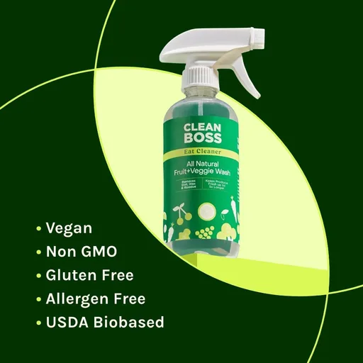 CleanBoss Eat Cleaner Fruit and Vegetable Wash, 12 oz. (3-Pack)