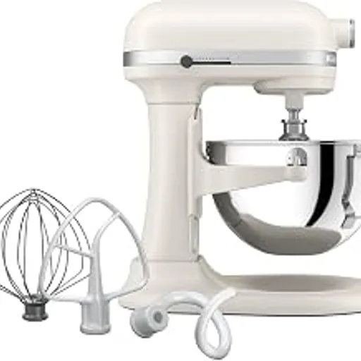 KitchenAid5.5-Qt Bowl-Lift Stand Mixer, KSM55SXXX, Porcelain White