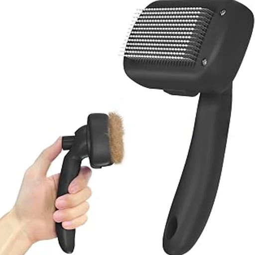 Dipoo Self Cleaning Shedding Brush