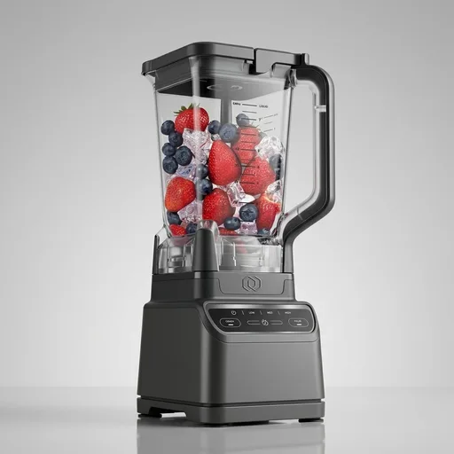 Ninja Professional Blender 2.0 | Smoothie Maker, Drink Mixer, Grinder, Ice Crusher | Total Crushing Technology, Auto-iQ Program, 1200W Power, XL 72-oz. Pitcher | Dark Grey | BR201AMZ