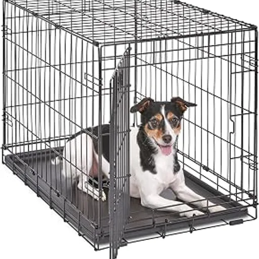 Midwest 30-Inch Single Door iCrate, for Medium Breeds, 21-40 lbs