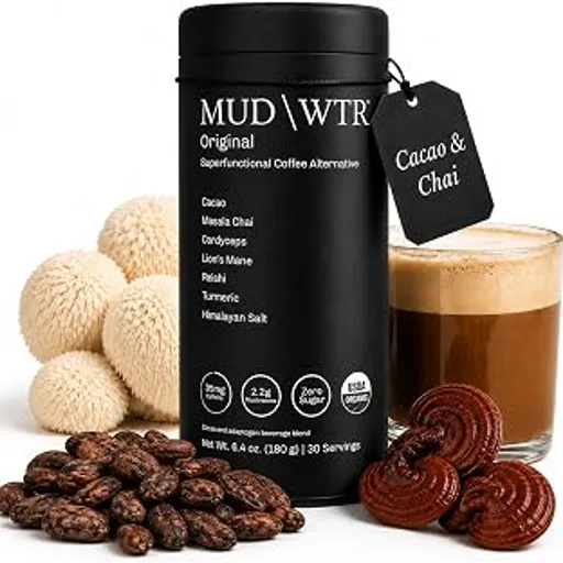 MUDWTR Original Mushroom Coffee Alternative, 30 Servings