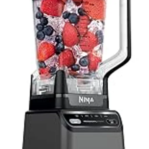 NinjaProfessional Blender 2.0, 1200W, Auto-iQ, 72oz Pitcher, BR201AMZ | 1200W Total Crushing blades + Auto-iQ Crush program for smoothies & frozen drinks. 4 spe