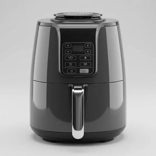 Ninja Air Fryer, 4 QT Capacity, 4 in 1 Roast, Crisp, Reheats and Dehydrates, Dishwasher Safe Parts, 105 F to 400 F, 1550 Watt, Grey, 1 Count