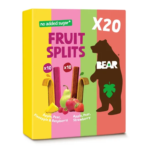 BEAR Real Fruit Snack Splits
