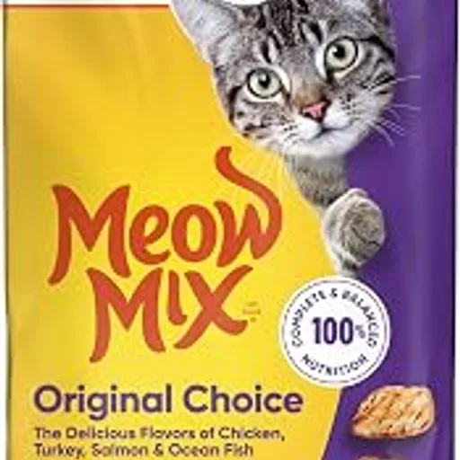 Meow Mix Original Choice Dry Cat Food, 6.3 Pound Bag