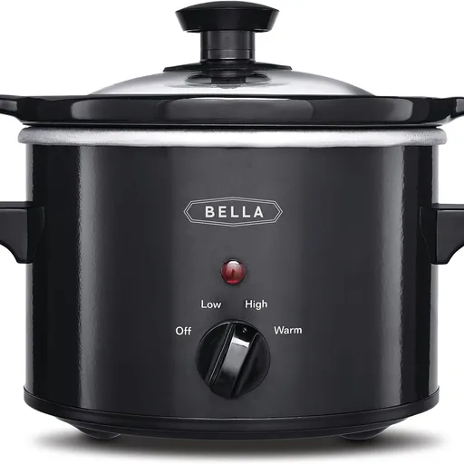 Bella 1.5 QT slow cooker, Black