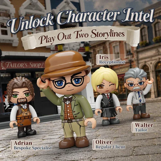 PANTASY Tailor Shop Building Set