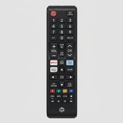 SamsungOEM Remote Control with Netflix Hotkey - Black (BN59-01315J)