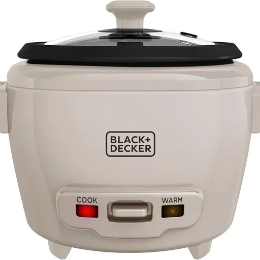 BLACK+DECKER 3-Cup Rice Cooker