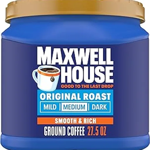 Maxwell House Ground Coffee, Original Roast, 27.5 oz Canister