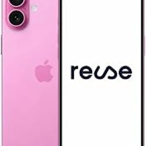 Amazon RenewediPhone 16 Plus, 128GB, Pink - Unlocked (Renewed)