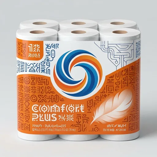 Scott ComfortPlus Toilet Paper, 12 Triple Rolls, 231 Sheets per Roll, Septic-Safe, 1-Ply Toilet Tissue