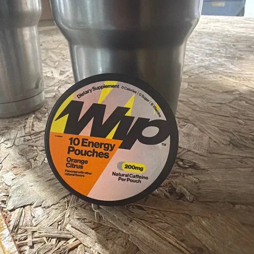 Wip Caffeine Pouches, Mint, 200mg, 3 Pack (45 Pouches)