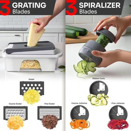 Mueller Pro-Series All-in-One 12-Blade Mandoline Slicer