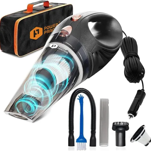 ThisWorx Handheld Car Vacuum, Portable Car Vacuum Cleaner with 16Ft Cord
