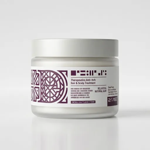 Design Essentials Peppermint & Aloe Therapeutics Anti-Itch Hair + Scalp Treatment Dandruff Hairgrooming, 5 Fl Oz., White | Therapeutics, Dandruff, Hairgrooming