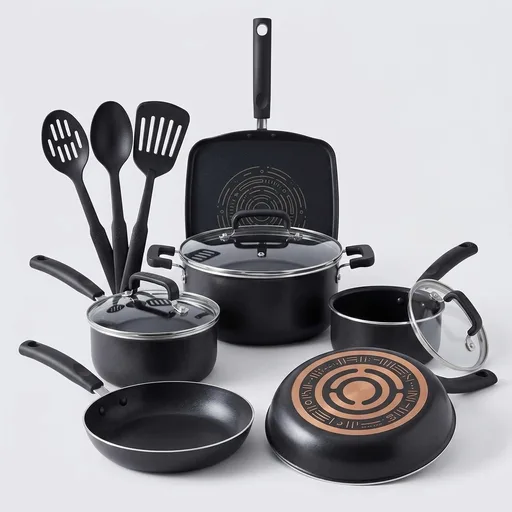 T-Fal Signature Nonstick Pots and Pans Set