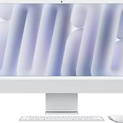 Apple2024 iMac All-in-One Desktop Computer with M4 chip with 10-core CPU and 10-core GPU: Built for Apple Intelligence, 24-inch Retina Display, 24GB Unified Mem