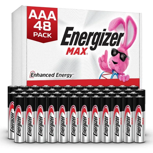 Energizer AAA Batteries, Max Triple A Battery Alkaline, 48 Count