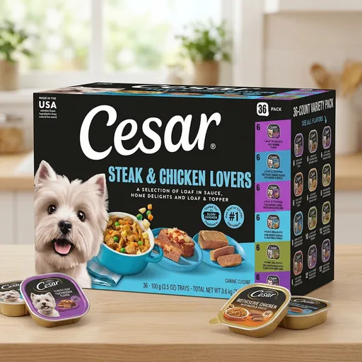 Cesar Steak & Chicken Lovers Variety Pack